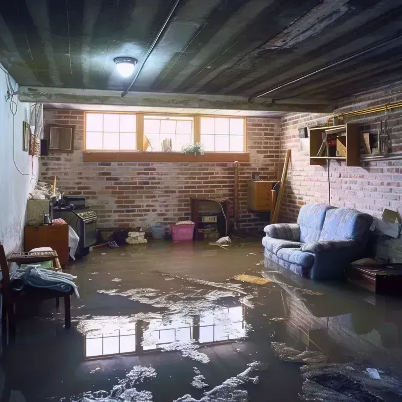 Flooded Basement Cleanup in Burlington, MA